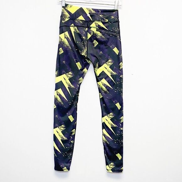Kyodan | Neon Patterned Compression Leggings - Picture 3 of 6